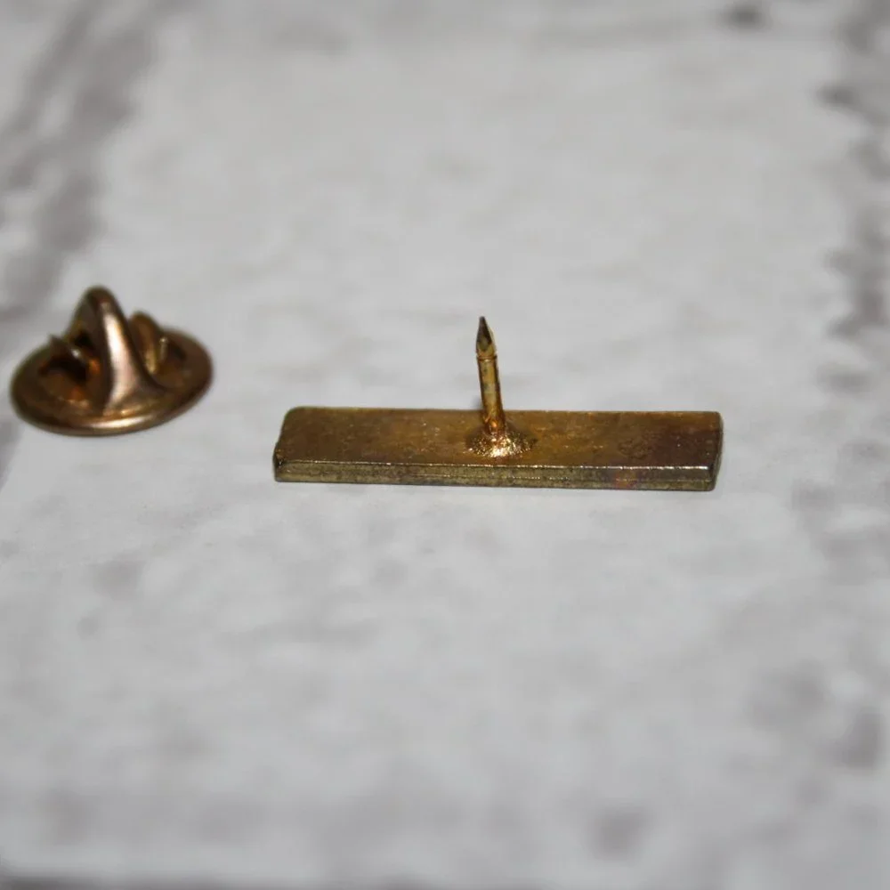 🔵🗳️ Gold + Blue Romney Lapel Pin · 1